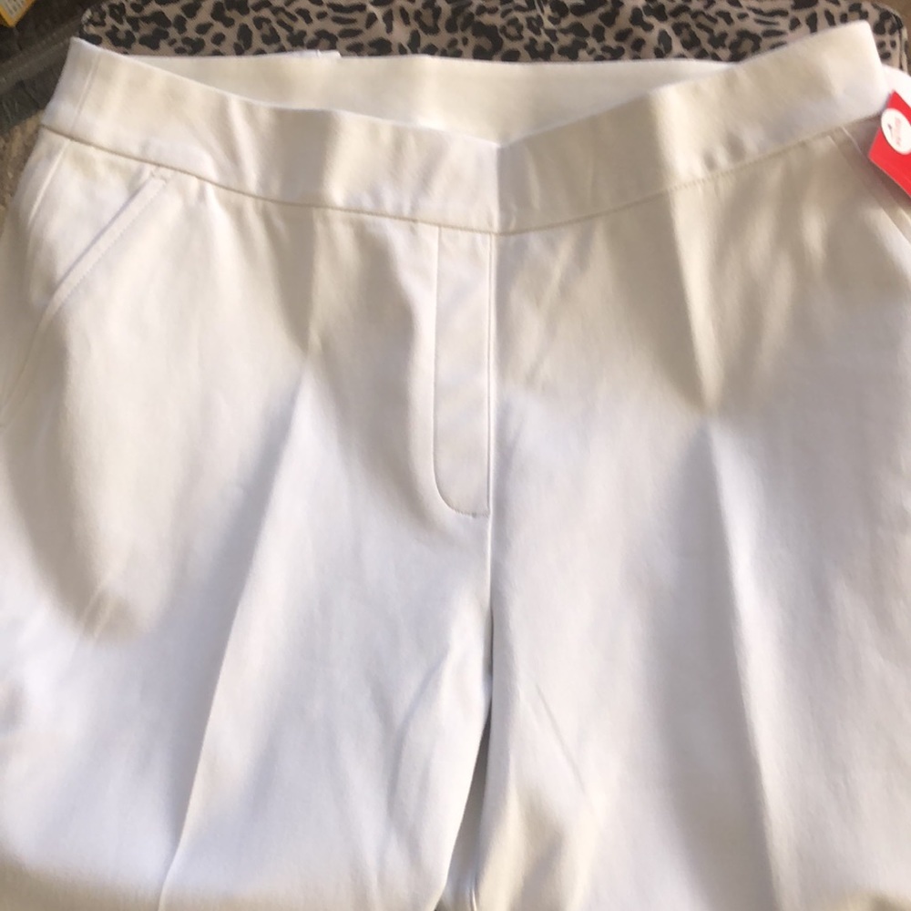 NWT SPANX Classic White Kick Flare Pants - Picture 6 of 7
